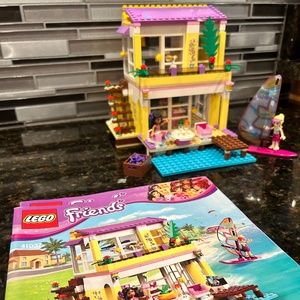 Lego Friends Summer Stephanies Summer Beach House 41037